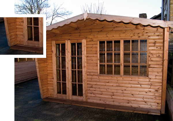 Log Cabin Shed